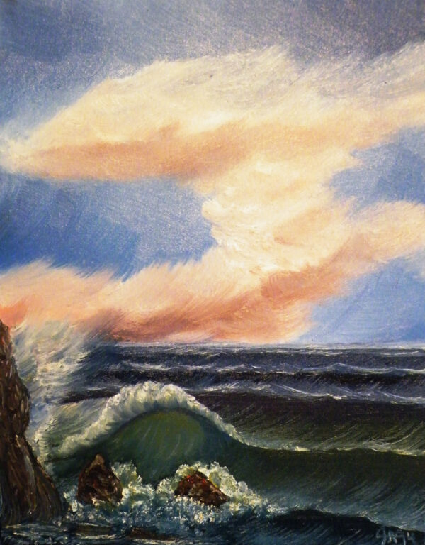 Sound Of The Ocean Oil Painting By The GYPSY