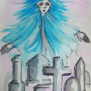 The Blue Albino Woman Of Topeka By The GYPSY