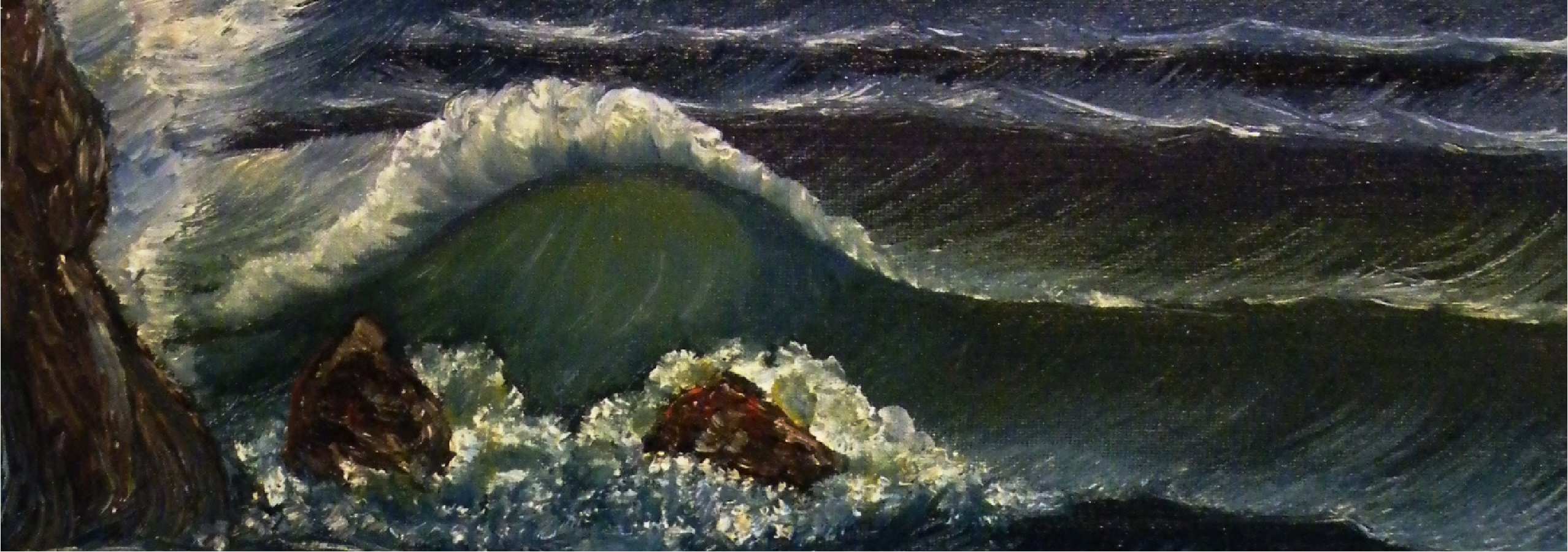 Sound Of Ocean Seascape Oil Painting By The GYPSY
