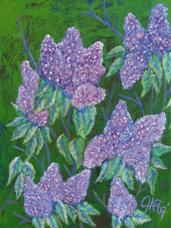 The Scent Of Lilacs Oil Painting By The GYPSY