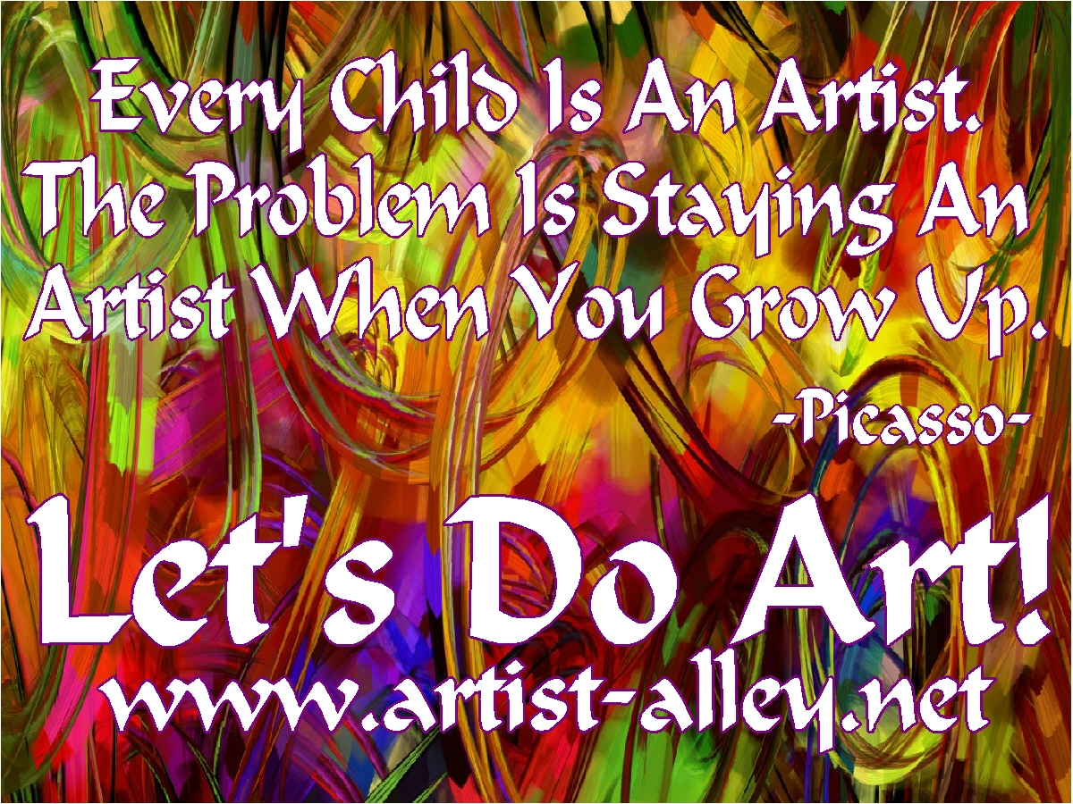 Every Child Is An Artist Sign