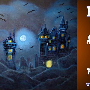 Haunted Castles Acrylic Painting Tutorial By The GYPSY