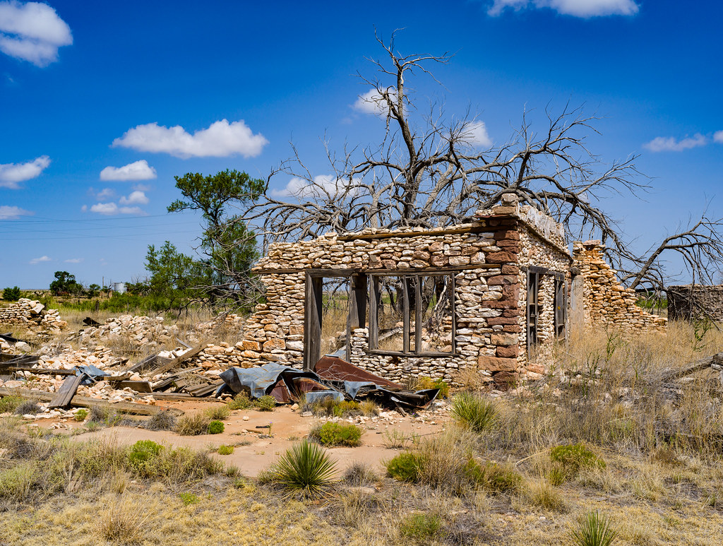 Yeso, New Mexica Ghost Town Photograph