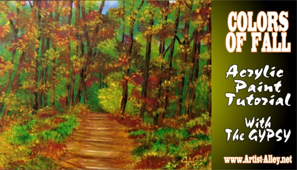 Colors of The Fall Acrylic Painting Tutorial