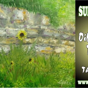 Sunflower Cliff Oil Painting Tutorial